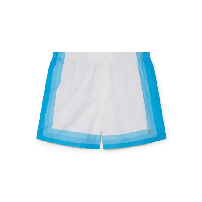 Bañador azul degradado