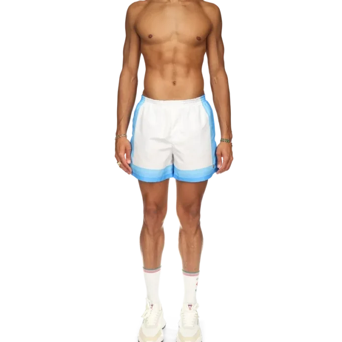 Bañador azul degradado