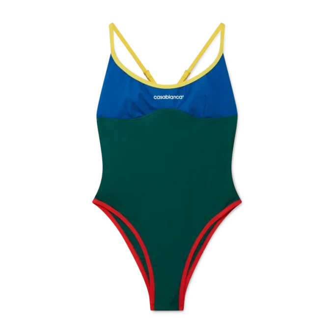 Bañador con bloques de color Bañador con bloques de color