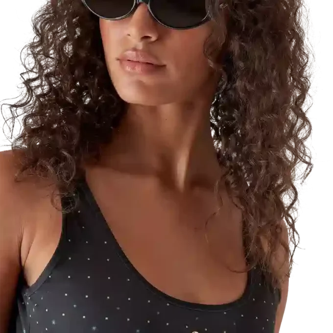 Bañador con monograma degradado en negro Bañador con monograma degradado en negro