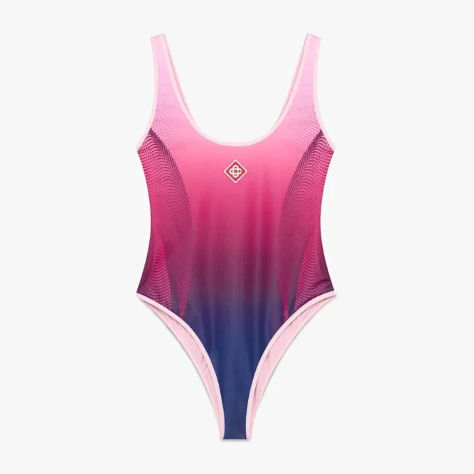 Bañador degradado en color berenjena Bañador degradado en color berenjena