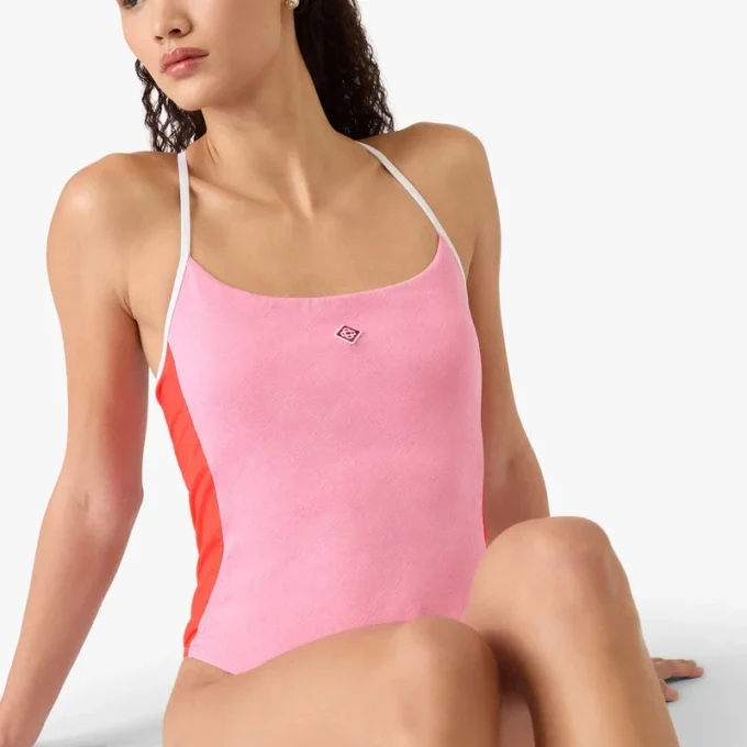 Bañador Monogram rosa Bañador Monogram rosa