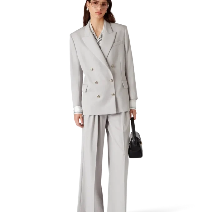 Blazer oversize de lana