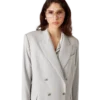 Blazer oversize de lana