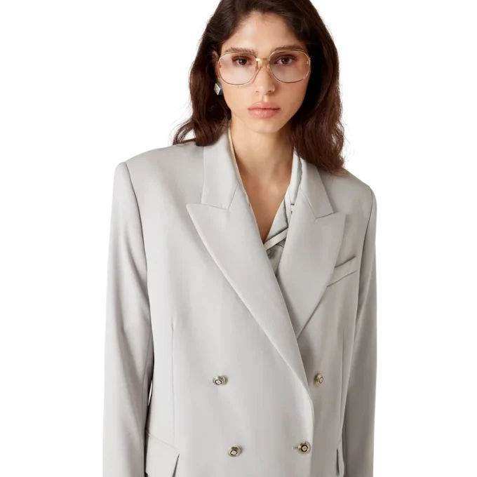 Blazer oversize de lana