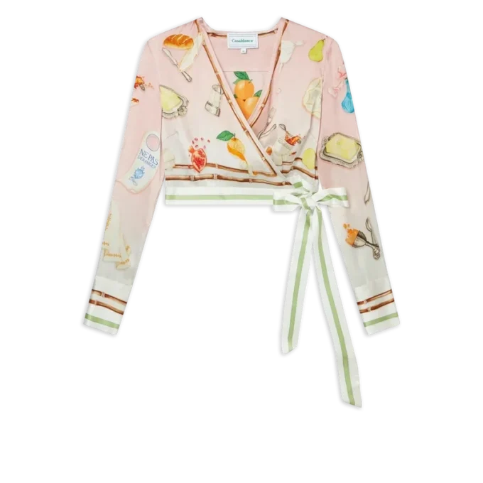 Blusa cruzada Ne Pas Deranger