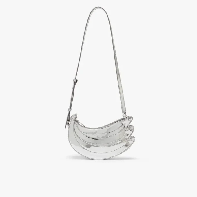 Bolso Banana plateado Bolso Banana plateado