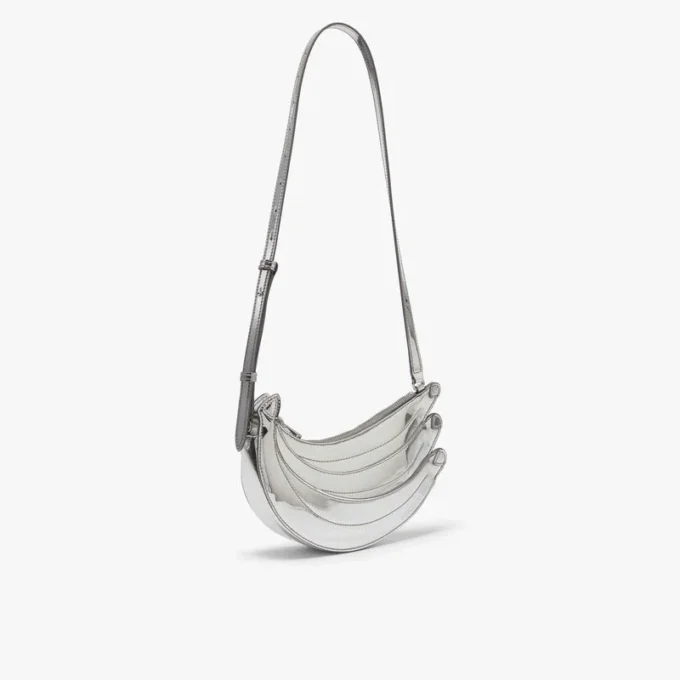 Bolso Banana plateado Bolso Banana plateado