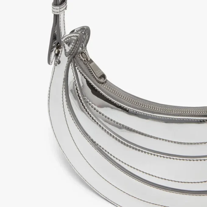 Bolso Banana plateado Bolso Banana plateado