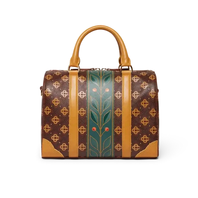 Bolso de fin de semana Mini Monogram marrón