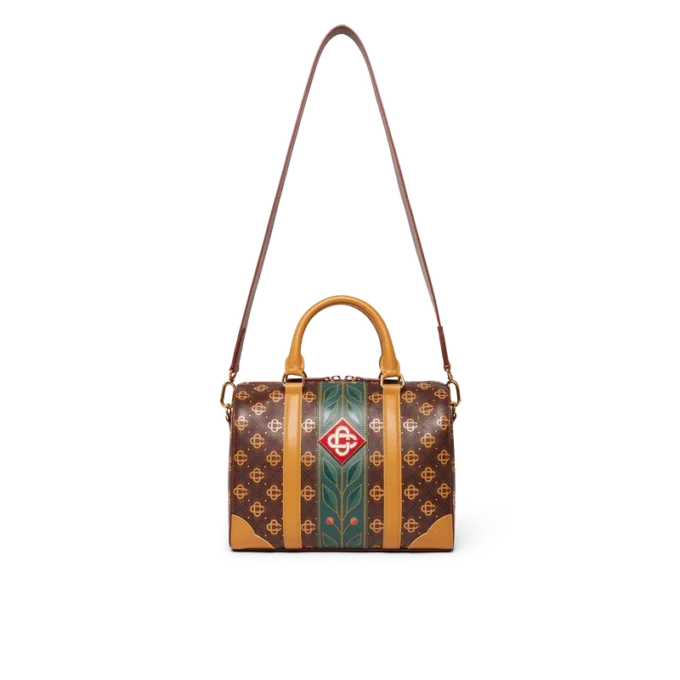 Bolso de fin de semana Mini Monogram marrón