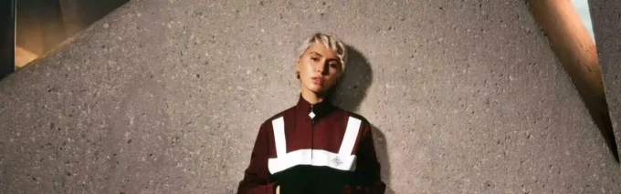 Pantalones cortos de nailon con monograma