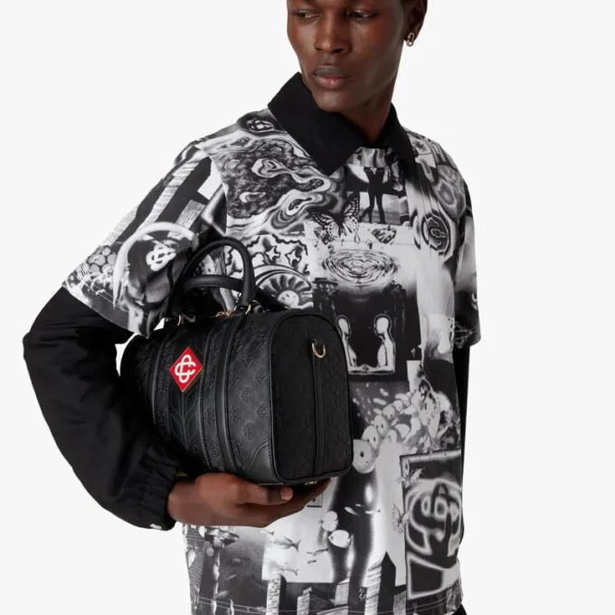 Bolso de fin de semana Mini Monogram negro