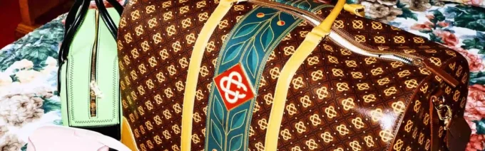 Bolso de fin de semana Monogram marrón