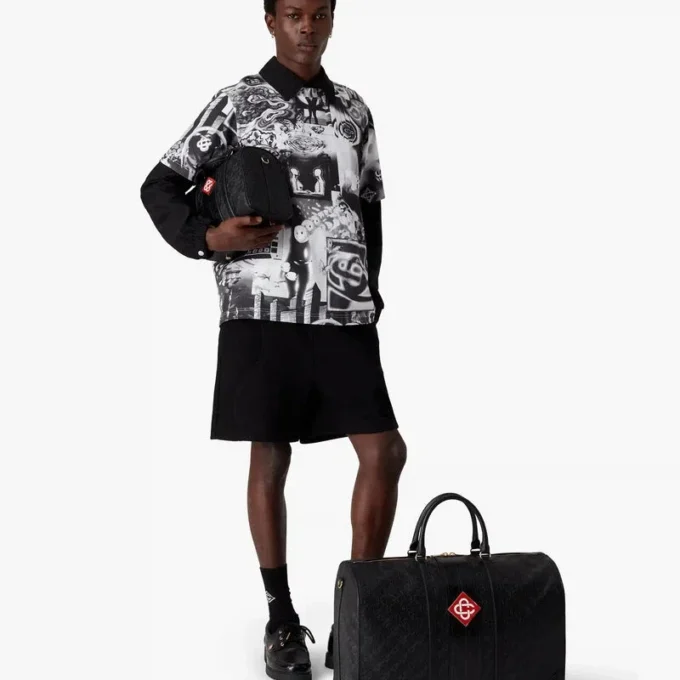 Bolso de fin de semana Monogram negro