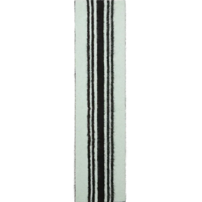 Bufanda de mohair a rayas