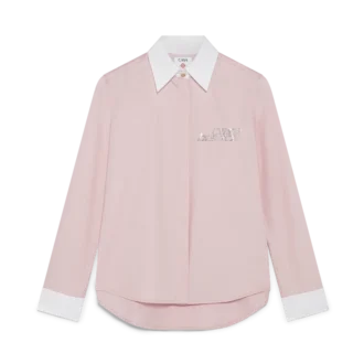 Camisa de manga corta con cristales