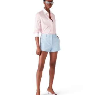 Camisa de manga corta con cristales