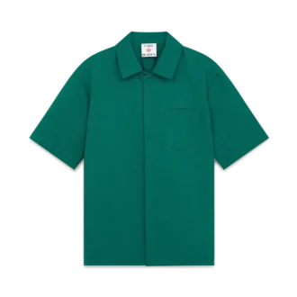 Camisa de pantalón corto de jacquard de algodón con monograma