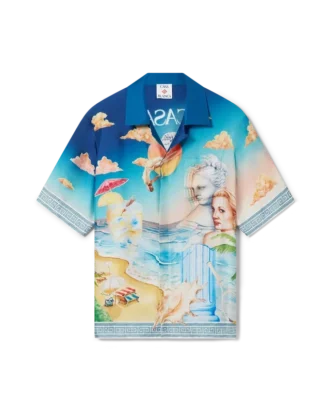 Camisa de seda Le Plongeon