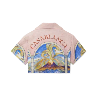 Camisas cortas de seda Chevaux Sauvages