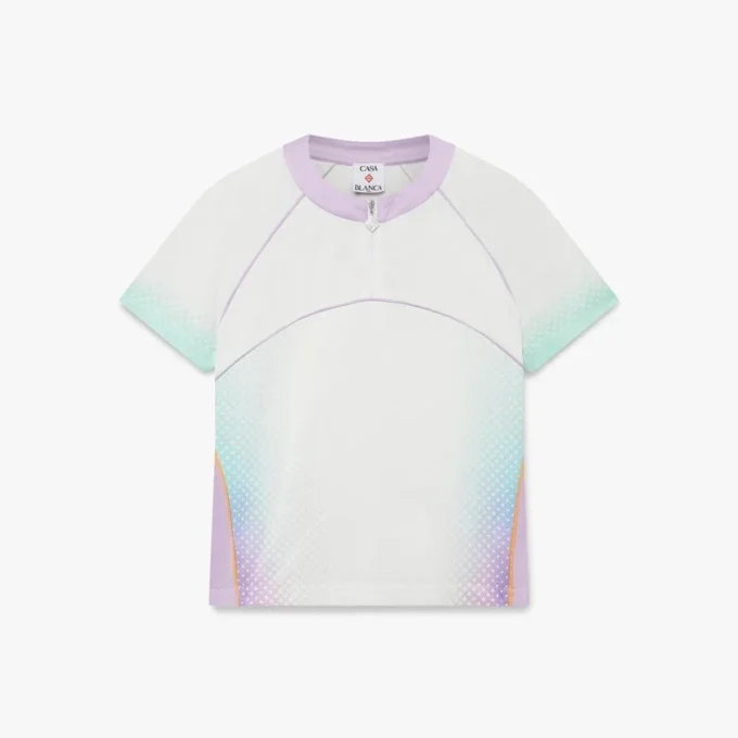 Camisas de fútbol de malla de pantalones cortos con degradado de cristal Camisas de fútbol de malla de pantalones cortos con degradado de cristal