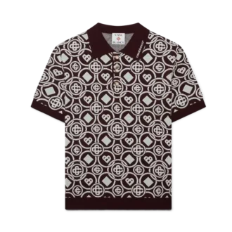 Camisas de punto de algodón con monograma