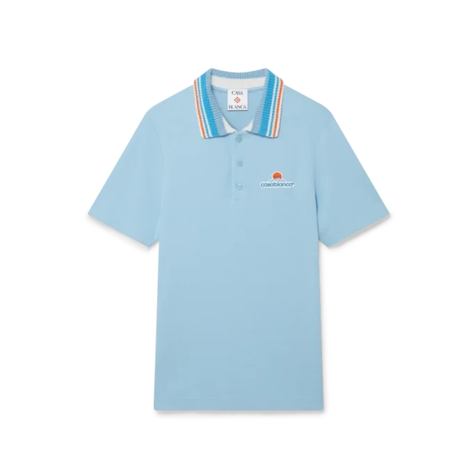 Camisas de punto piqué de manga corta