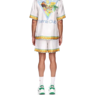 Camisas de seda Afro Cubism Tennis Club