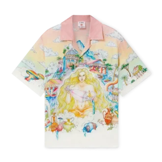 Camisas de seda de manga corta «The Road to Knowledge»