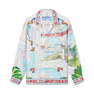 Camisas de seda de manga larga Le Passage