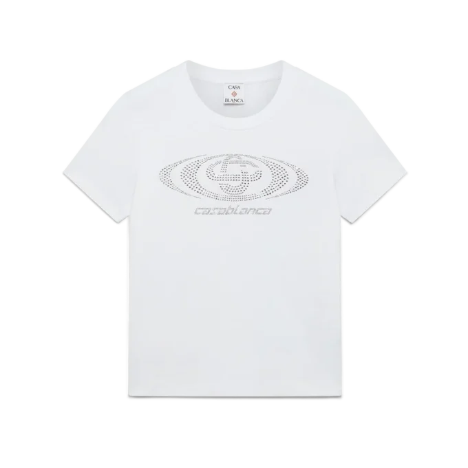 Camiseta ajustada de pantalón corto con logotipo Crystal Warped