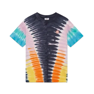 Camiseta con estampado tie-dye degradado