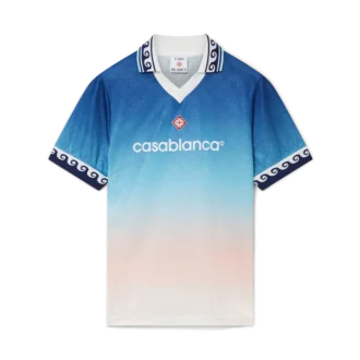 Camiseta de fútbol con degradado de jacquard