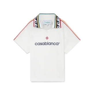 Camiseta de fútbol con monograma jacquard