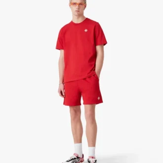 Camiseta de manga corta con el logotipo del diamante rojo Camiseta de manga corta con el logotipo del diamante rojo