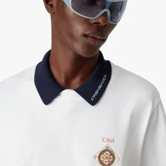 Gafas de sol Shield con contorno azul