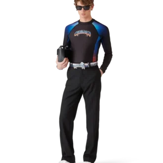 Camiseta de manga larga con estampado degradado