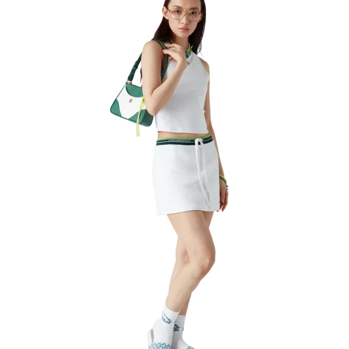 Chanclas de rizo con monograma para mujer