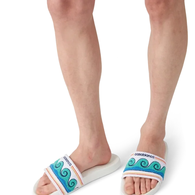 Chanclas Greco Wave de rizo para hombre Chanclas Greco Wave de rizo para hombre