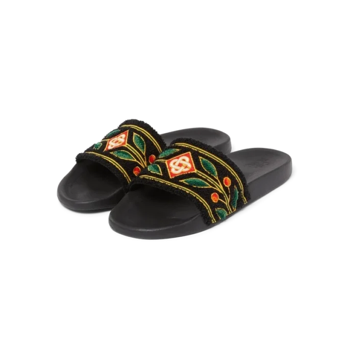 Chanclas Laurel de felpa para mujer