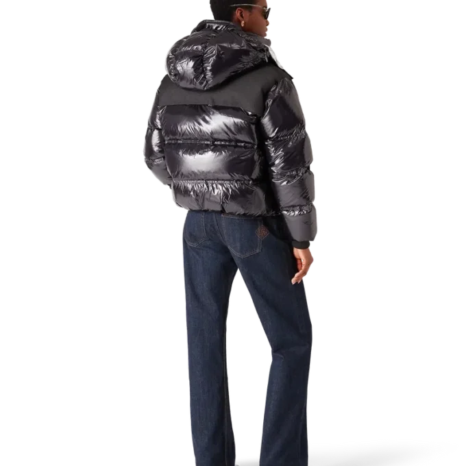 Chaqueta acolchada de nylon