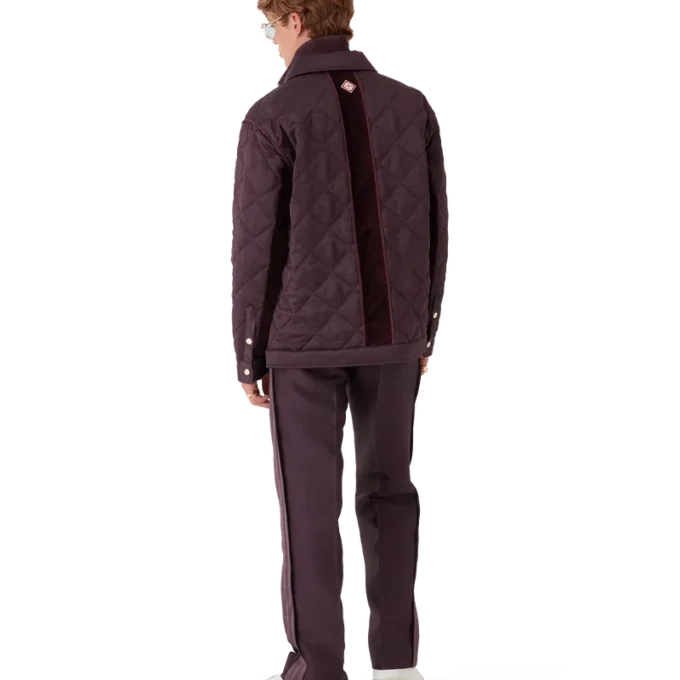 Chaqueta acolchada de satén Chaqueta acolchada de satén