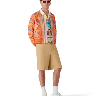 Chaqueta bomber Low Rider de organza