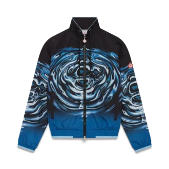 Chaqueta cortavientos con logo Warped Ripple