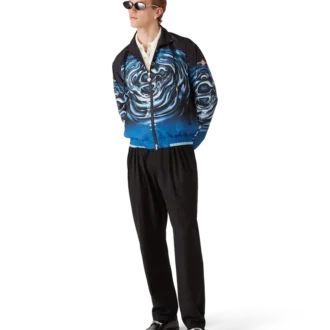 Chaqueta cortavientos con logo Warped Ripple