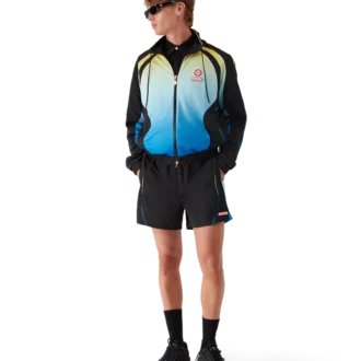 Chaqueta cortavientos degradada