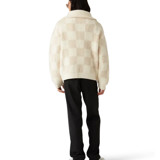 Chaqueta de forro polar de merino