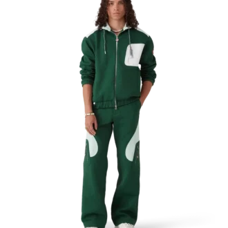 Chaqueta de jacquard de nailon con monograma