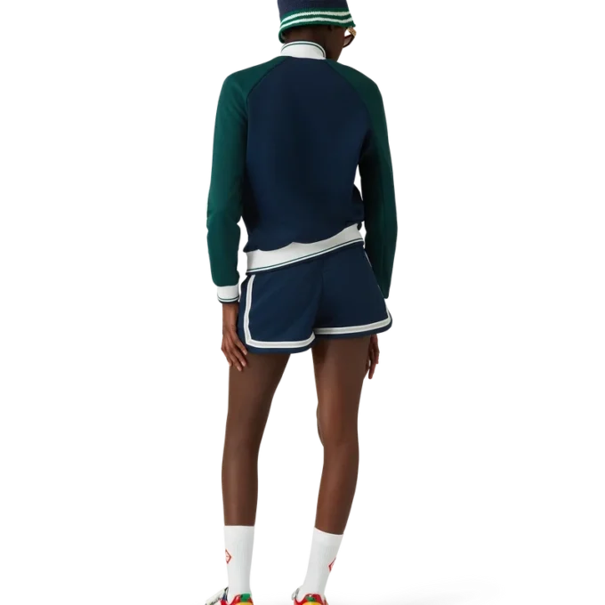 Chaqueta deportiva con cinta de malla